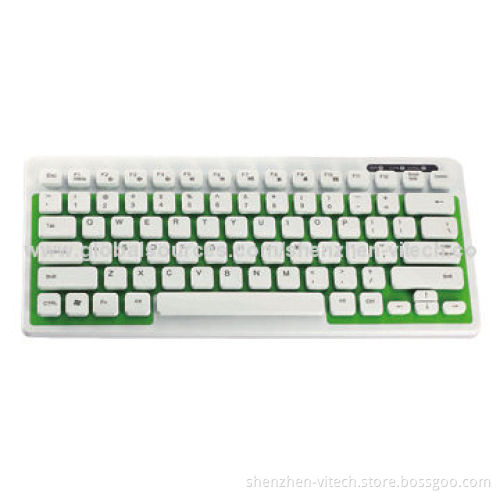Mini Wired Keyboard, USB Port, Fashionable and Mini Design, Supports Several Languages